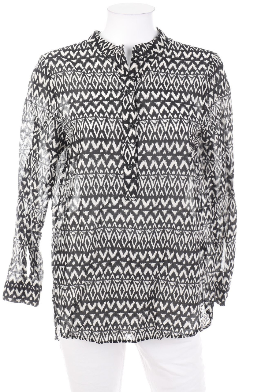 H&M - Tunika-Bluse mit Ethno-Print - D 36