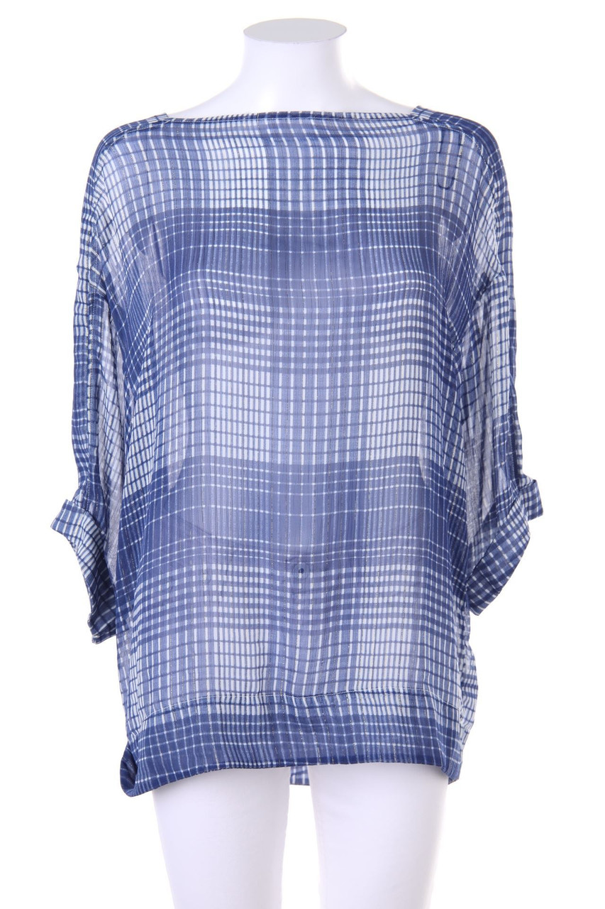 H&M - Print-Bluse mit 3/4-Ärmel - D 36