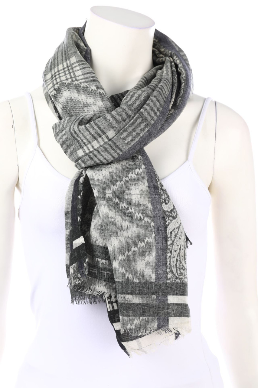 ETRO - Schal aus Seiden-Mischung mit Wolle - ONE SIZE