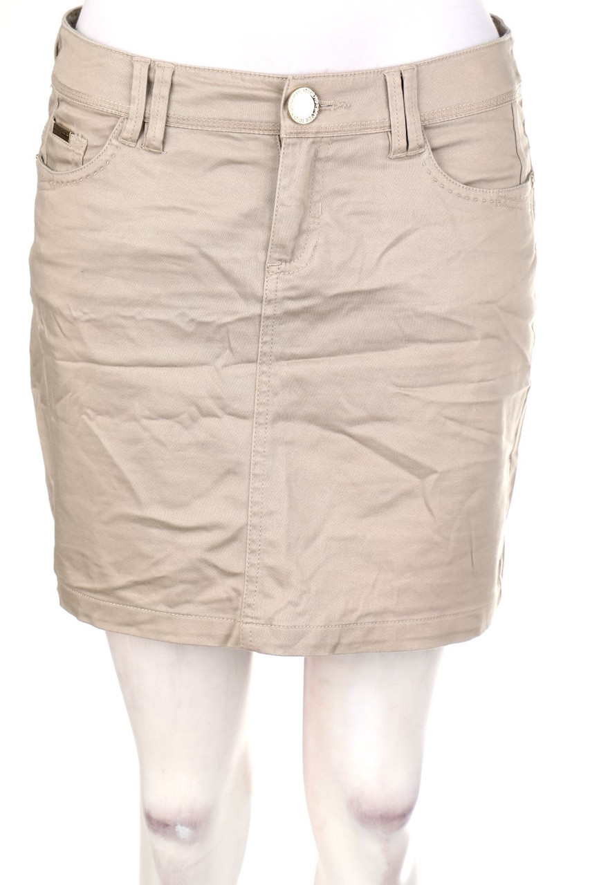 MORGAN - Minirock mit Logo-Plakette - M