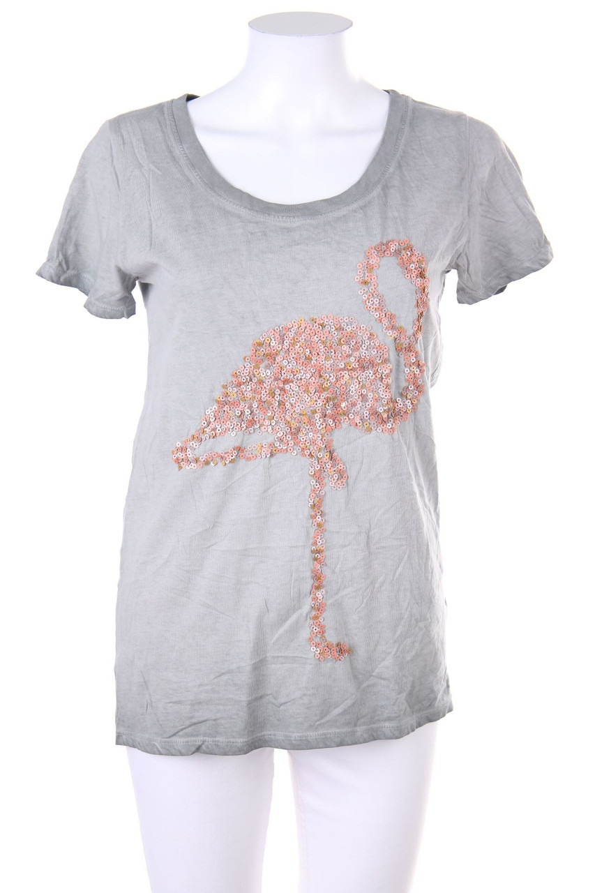 LIEBLINGSSTÜCK - Kurzarm-Shirt mit Pailletten - M