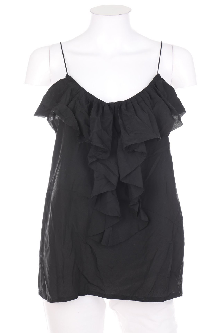 H&M - Volant-Bluse - D 38