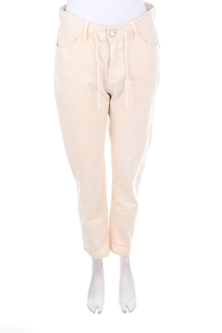 OPUS - Straight Cut Jeans mit Tunnelzug - D 38