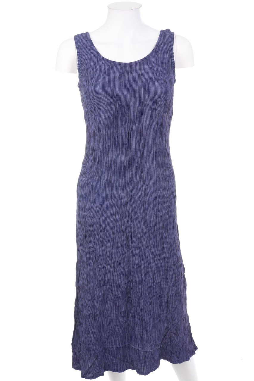 DONNA RICCO - Midikleid mit Karo-Muster - D 38