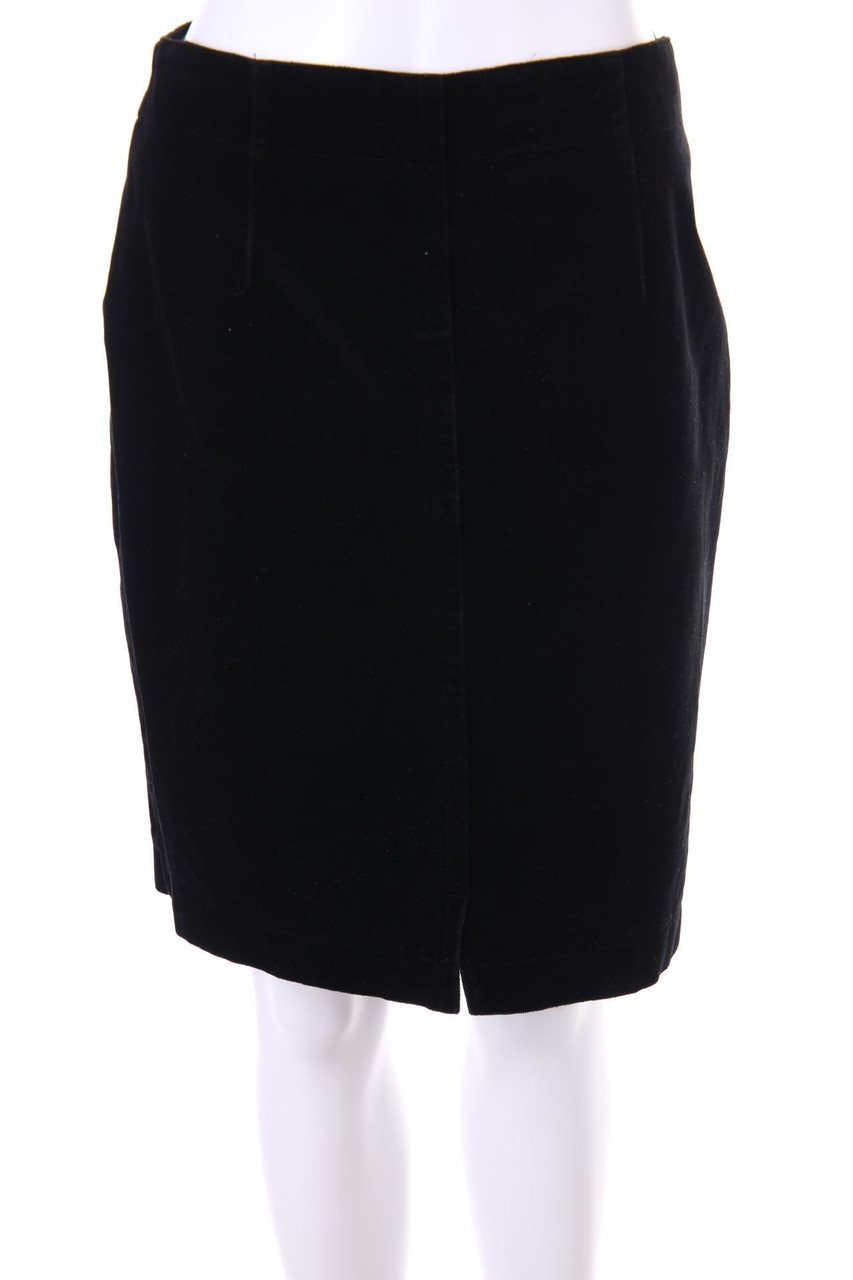 ST. EMILE - Vintage-Bleistift-Rock aus Samt - D 40