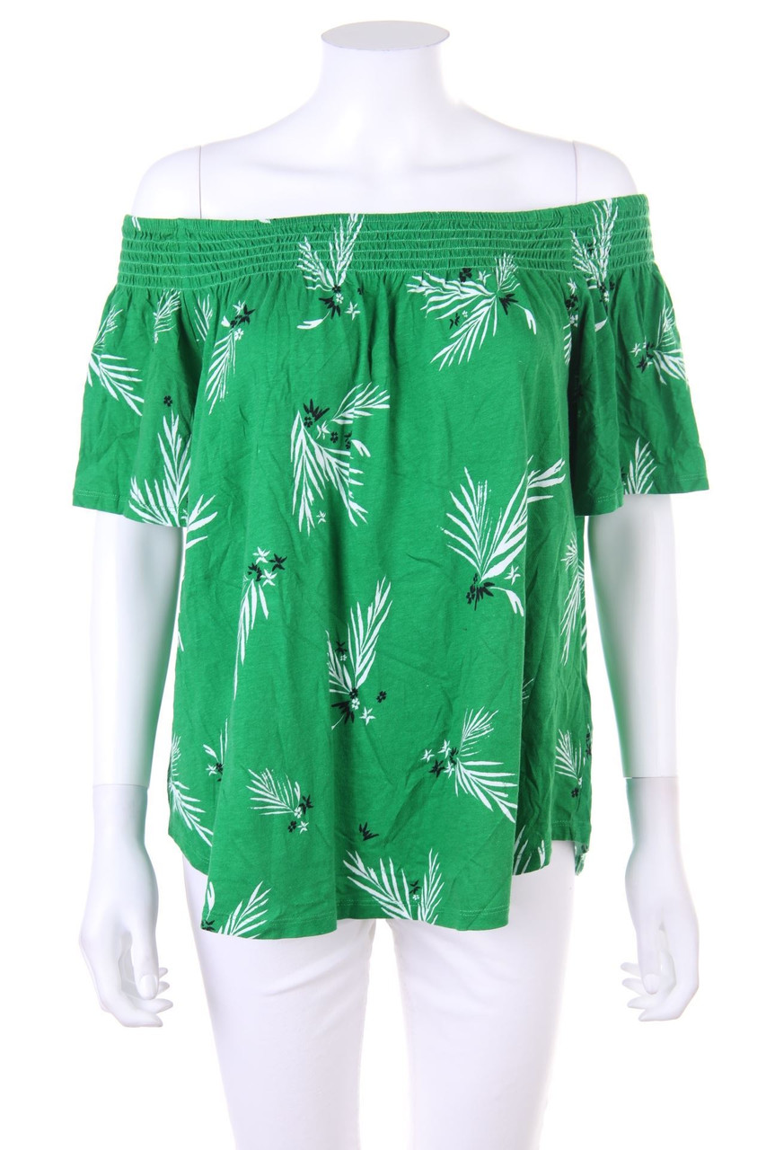 H&M LOGG - Carmen-Bluse mit Print - L