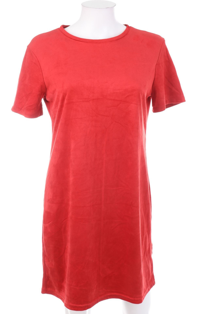 ZARA - Faux Leather-Minikleid - M