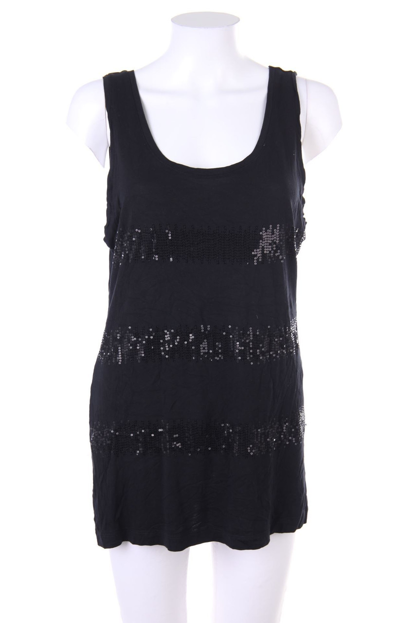 sandwich_ - Tanktop mit Pailletten - D 42-44