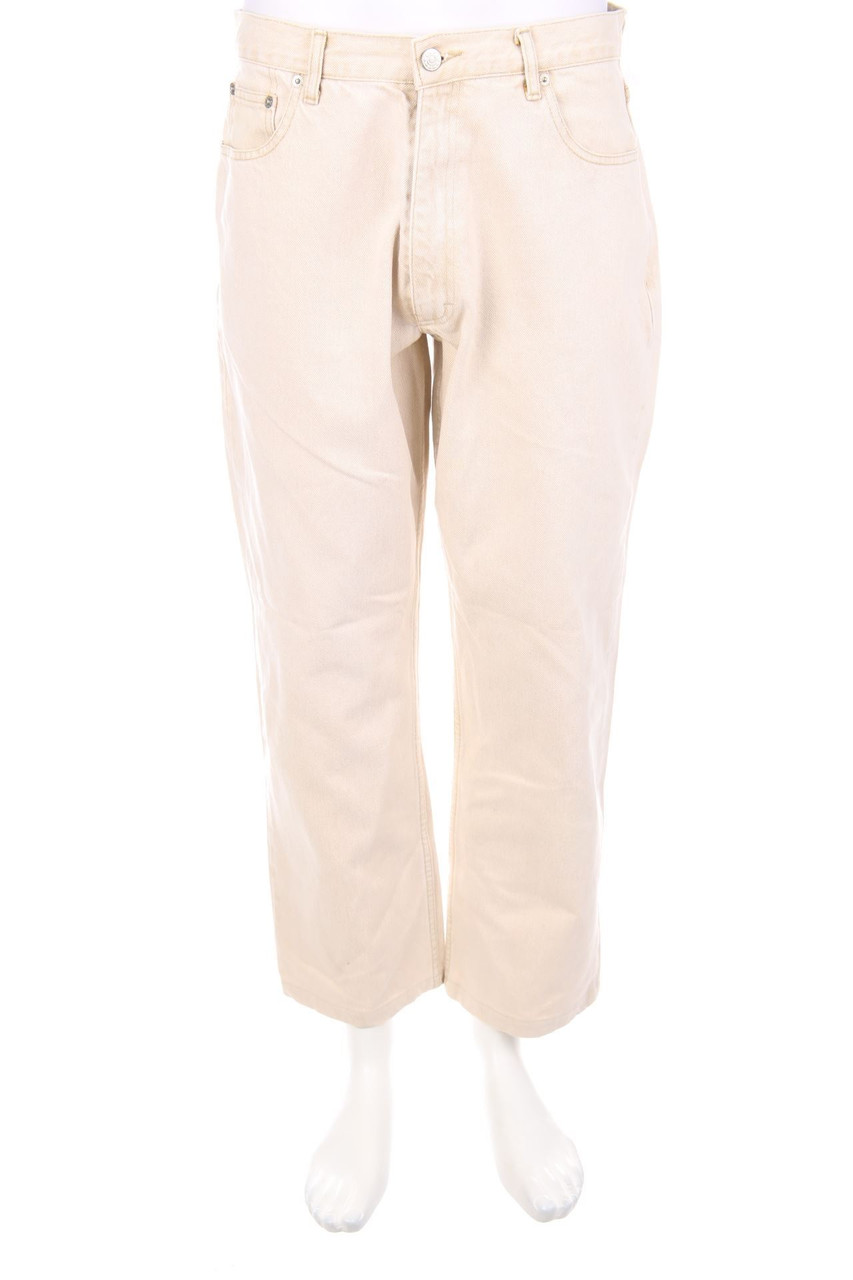 CORSA DIRETTA - Loose Cut Jeans mit Logo-Patch - W36