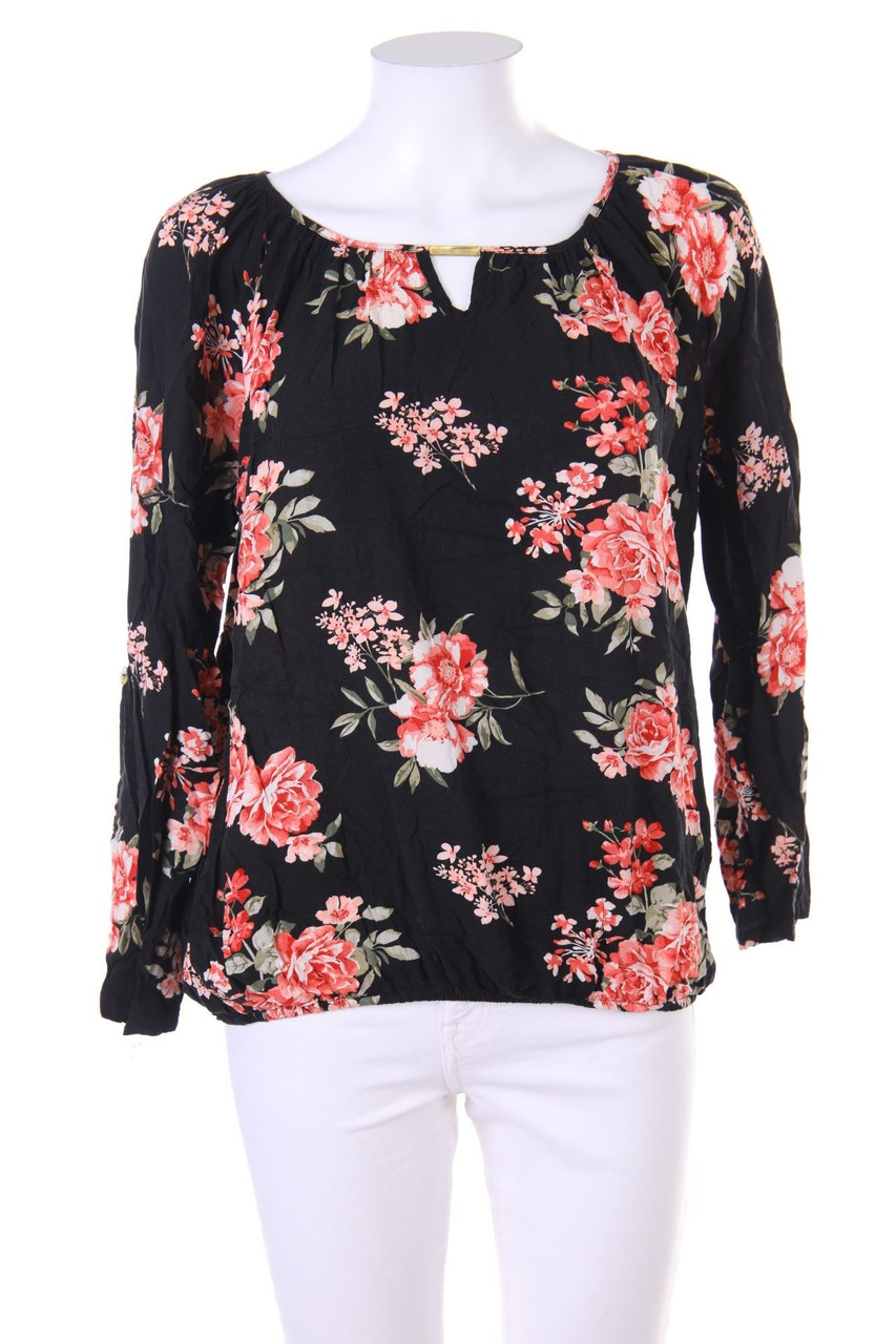 COLLOSEUM - Bluse mit Blumen-Print - S