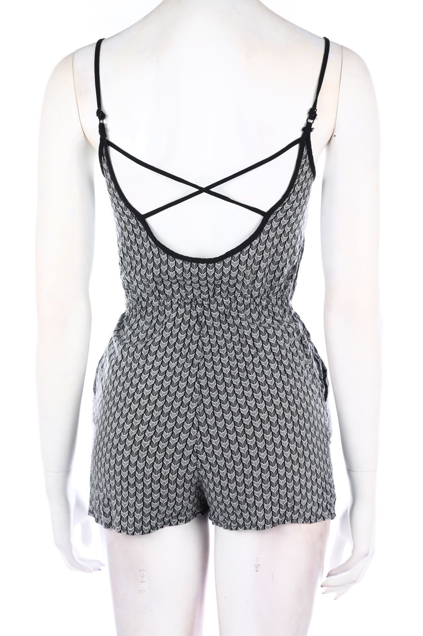 H&M DIVIDED - Playsuit aus Viskose - D 34
