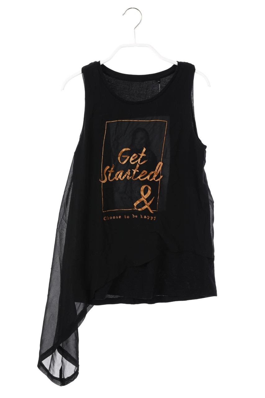 here+there C&A - Top im Layer Look mit Statement-Print - 146