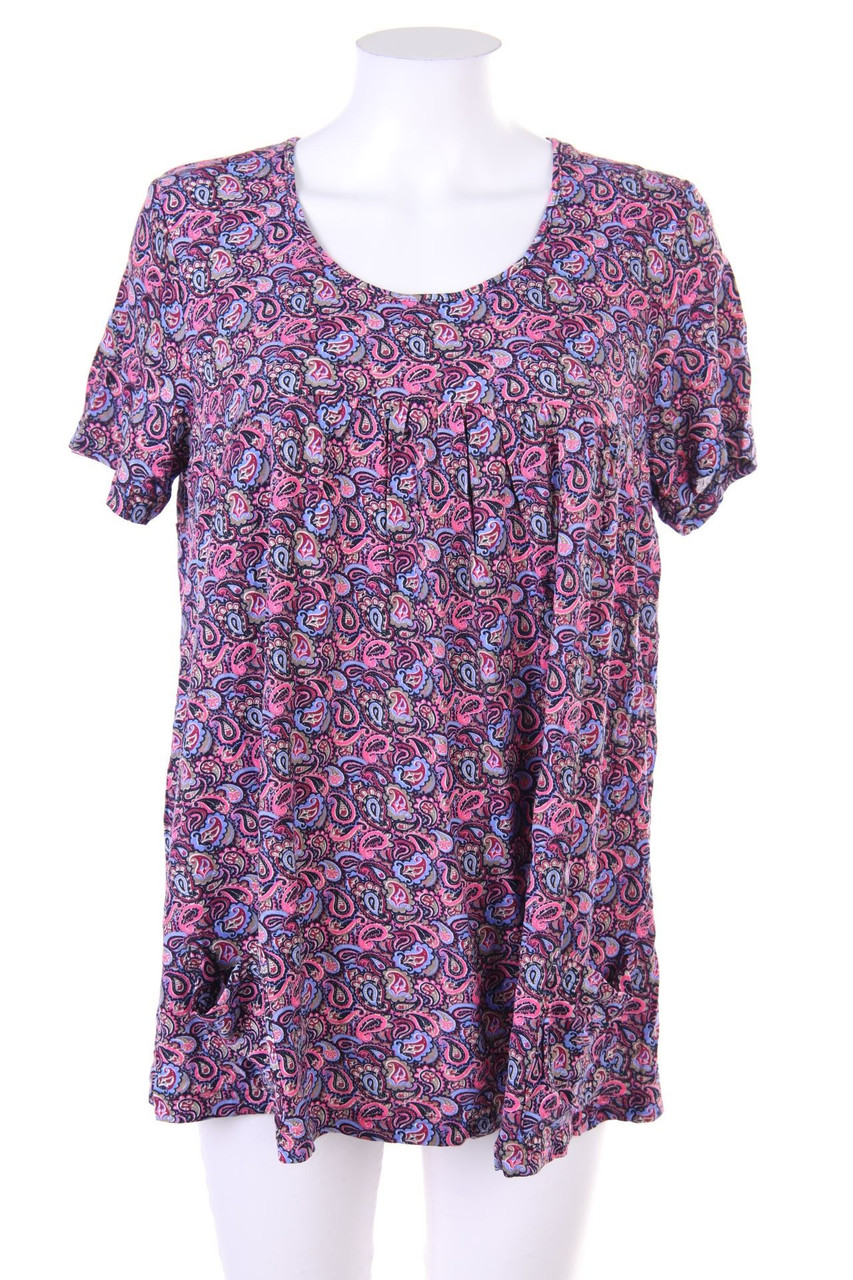 bonprix collection - Tunika-Bluse mit Paisley-Print - D 44-46