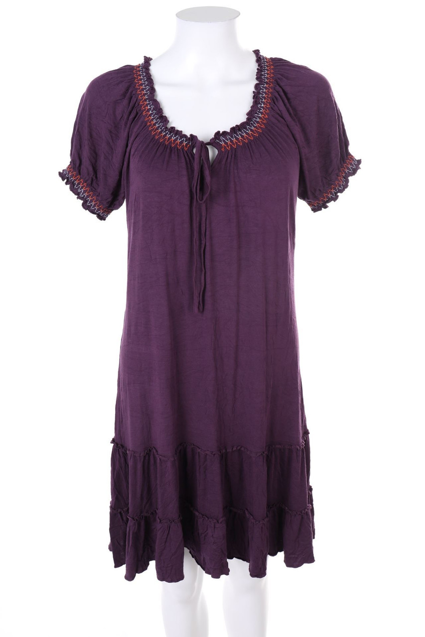 ESPRIT - Kleid mit Rüschen - D 36