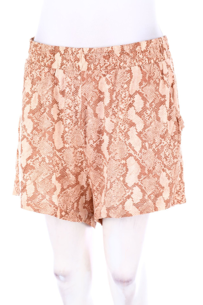 H&M - Jersey-Hotpants mit Animal-Print - L