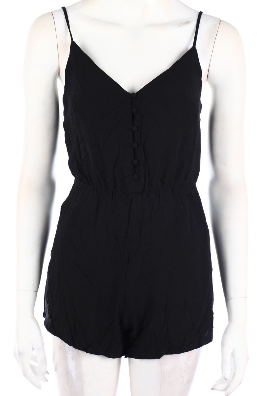Stradivarius - Playsuit mit Knöpfen - S
