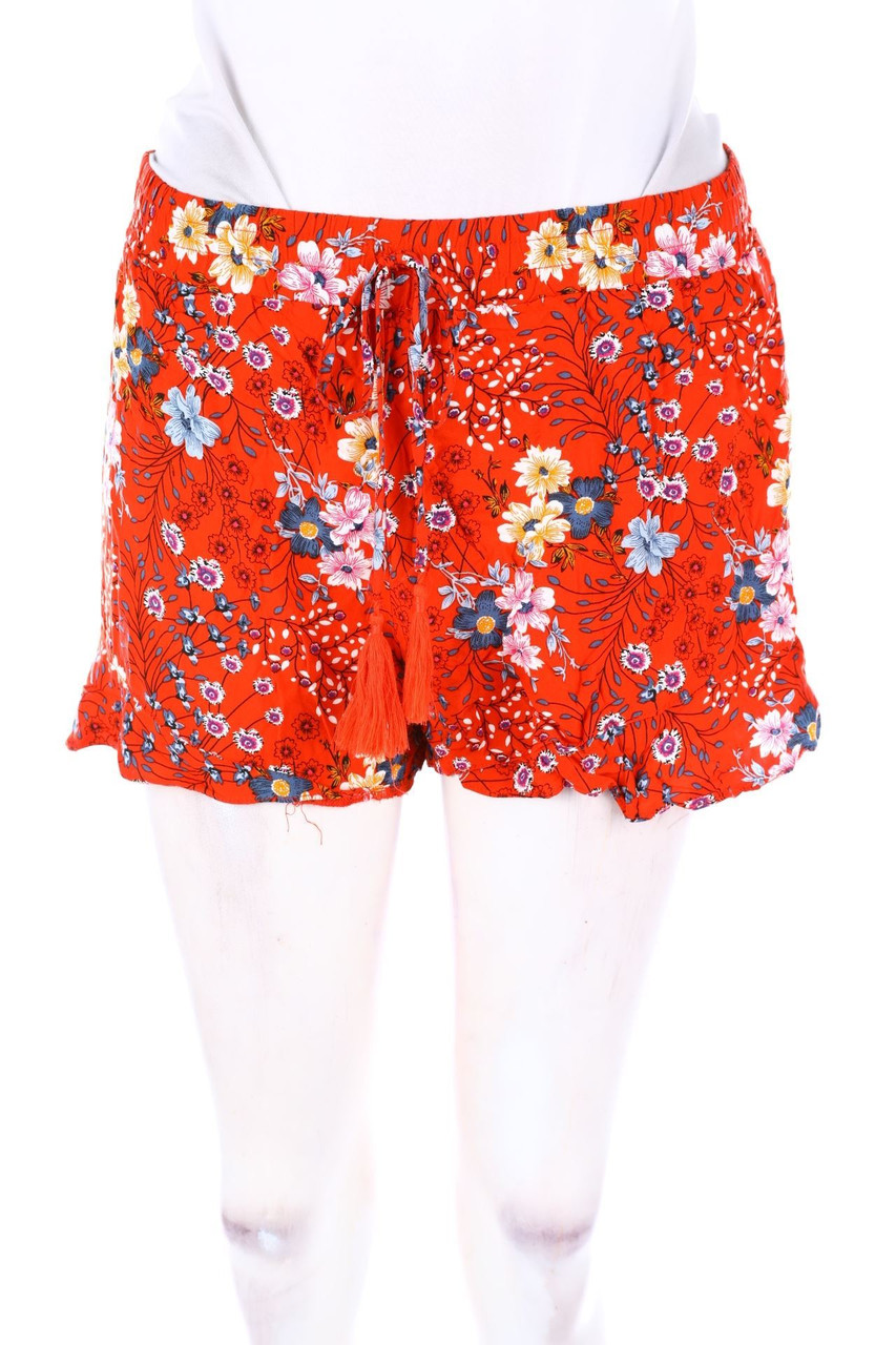 FB SISTER - Hotpants mit Blumen-Print - S
