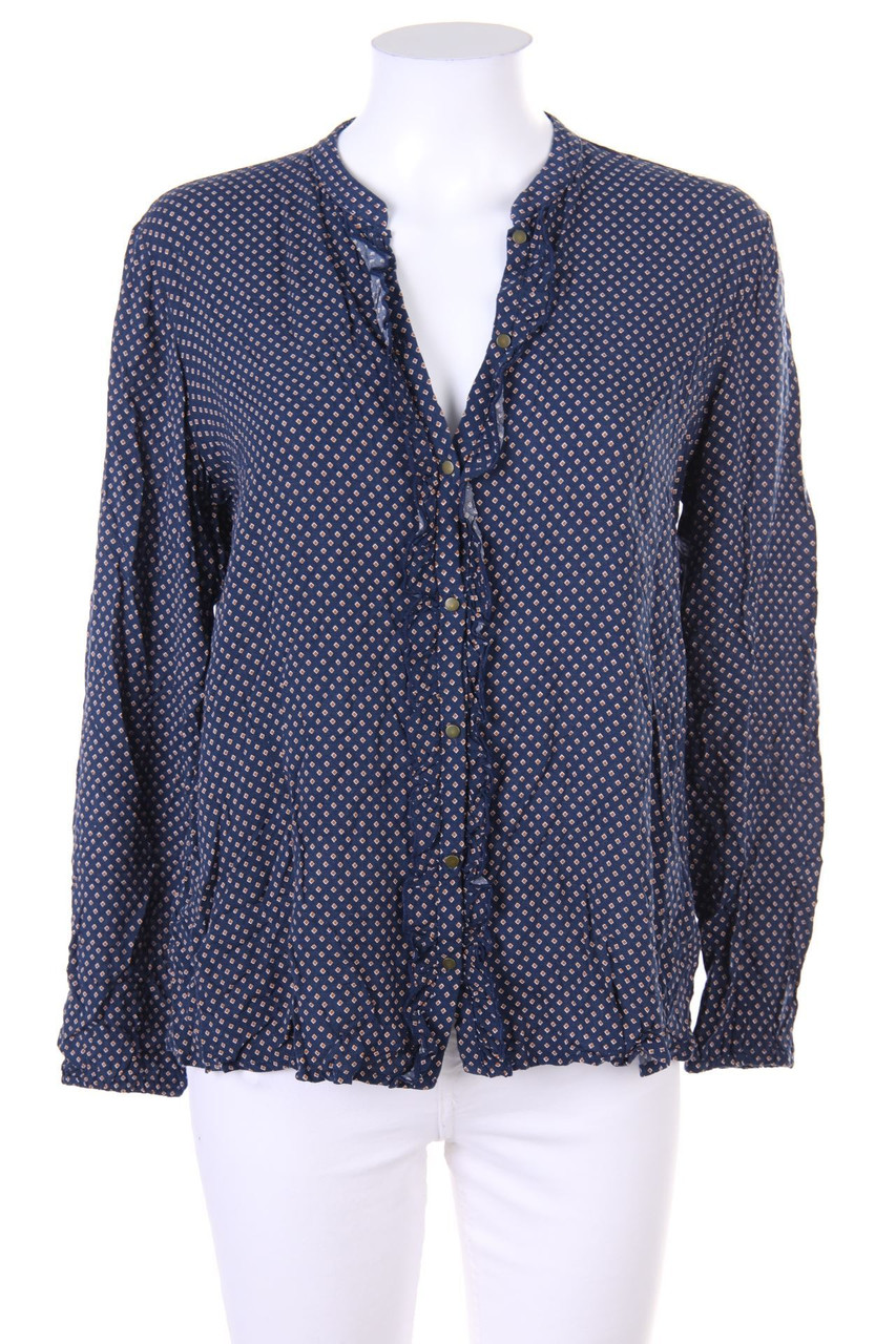 ESPRIT - Bluse mit Rüschen - D 38