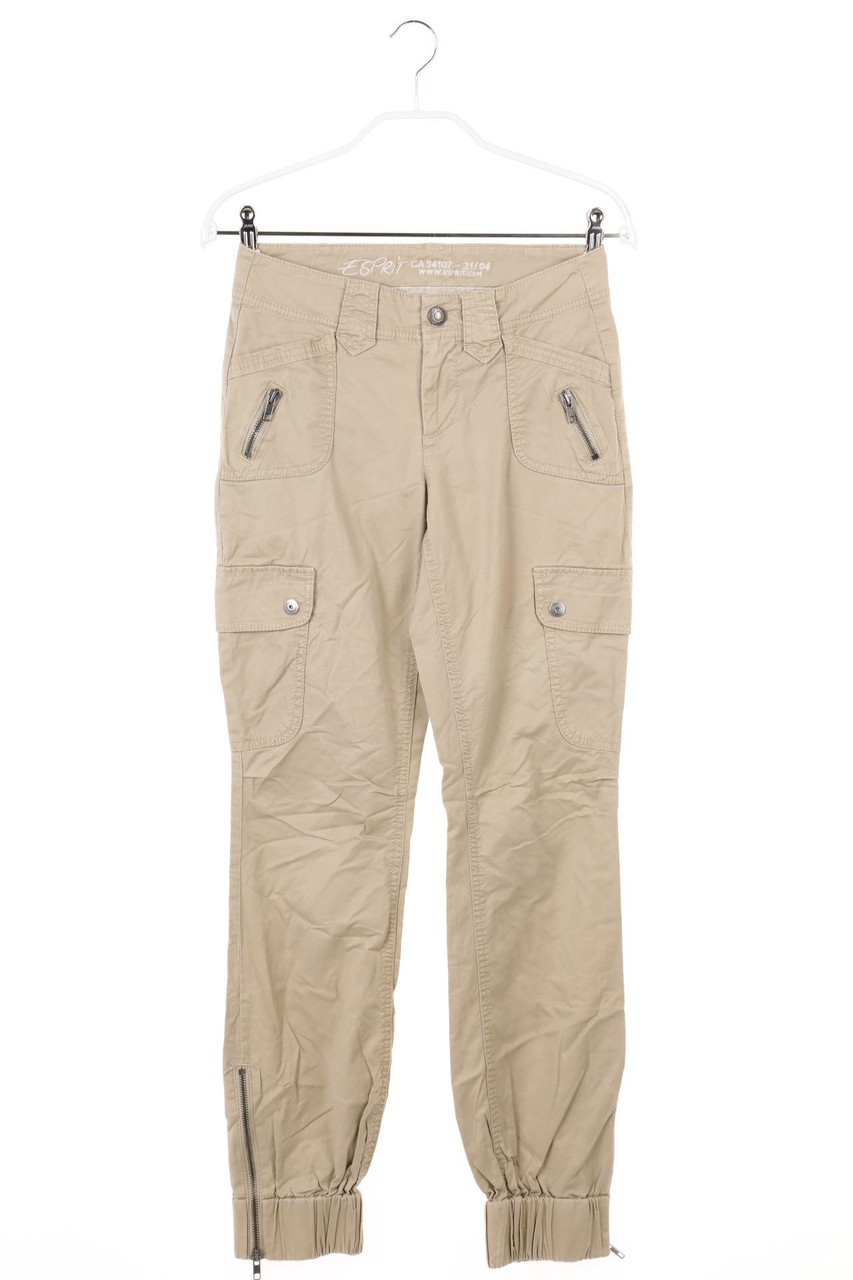 ESPRIT - Cargo-Hose mit Logo-Knöpfen - D 32