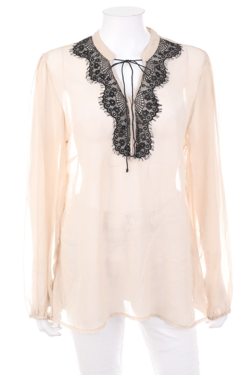 VERO MODA - Bluse mit Spitze - XL