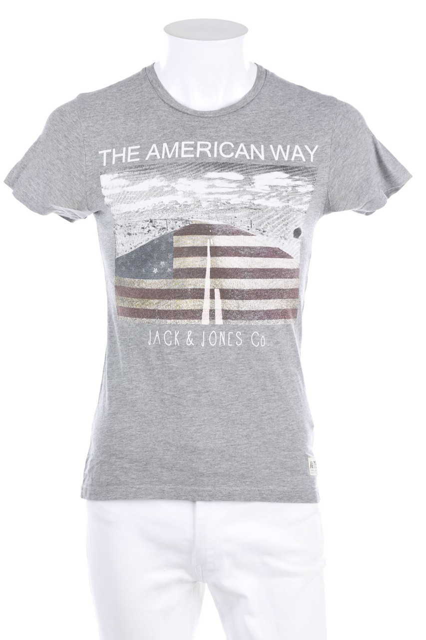 JACK & JONES - T-Shirt mit Print - S