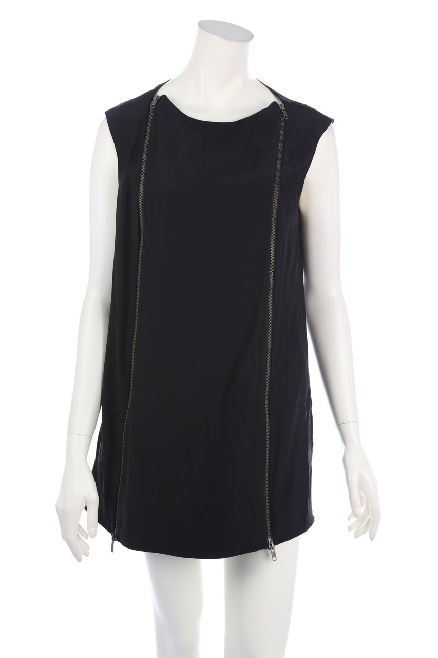 STEFFEN SCHRAUT - Seidenkleid mit Zipper - M