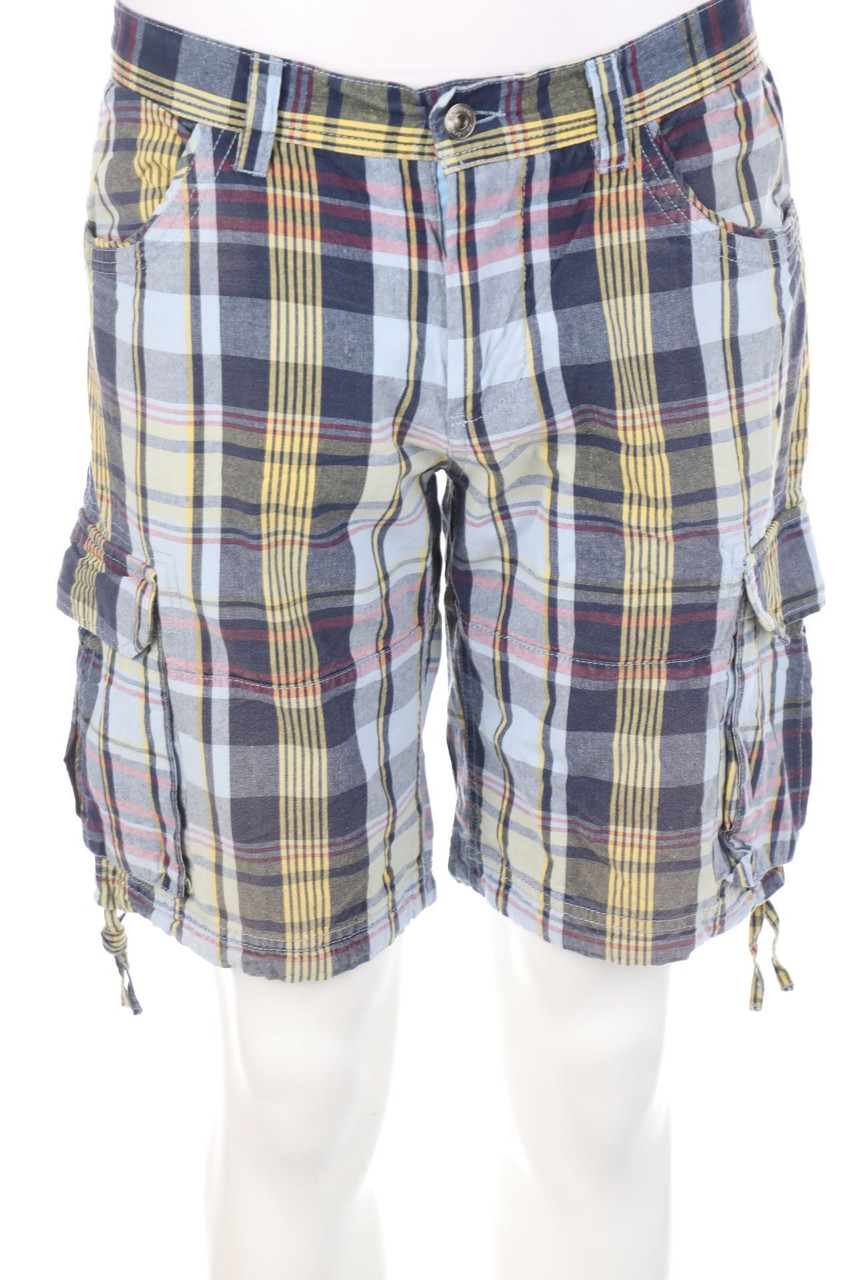 RAINBOW - Cargo-Shorts mit Karo-Muster - 48