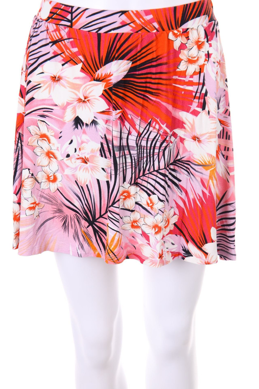 asos - Skater-Minirock mit Tropical Print - D 36
