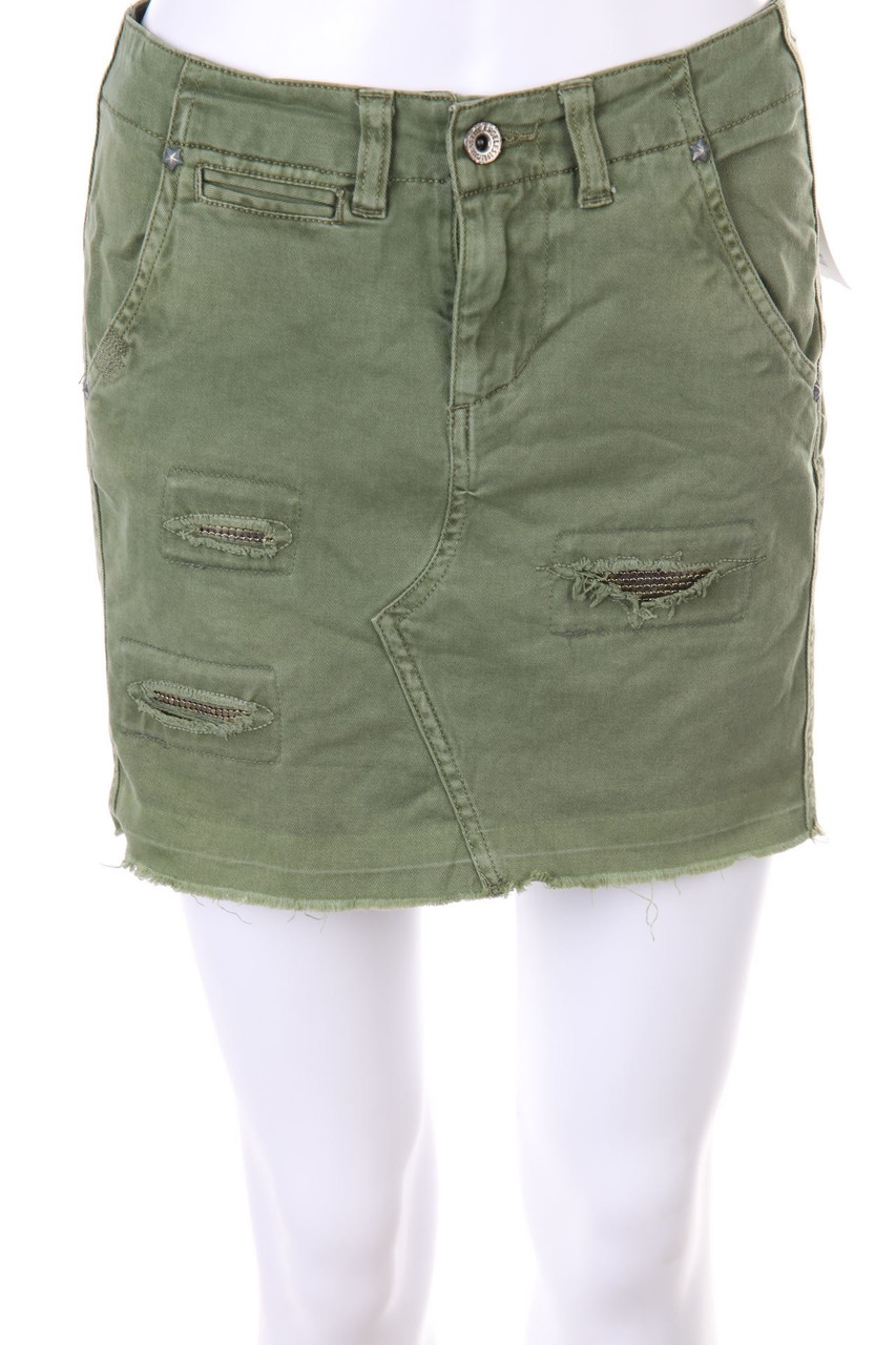 GUESS - distressed Jeansrock - D 32