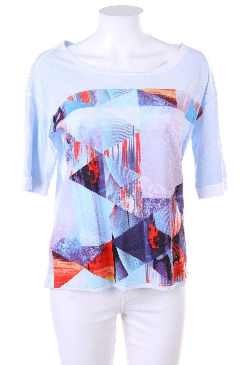 sandwich_ - Kurzarm-Shirt mit Print - M