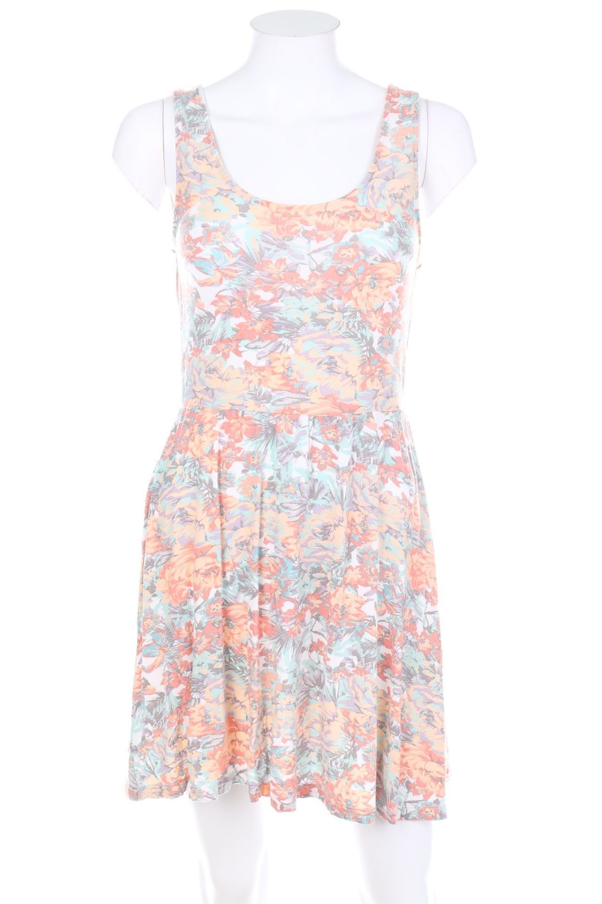 even&odd - Skater-Kleid mit Blumen-Print - S