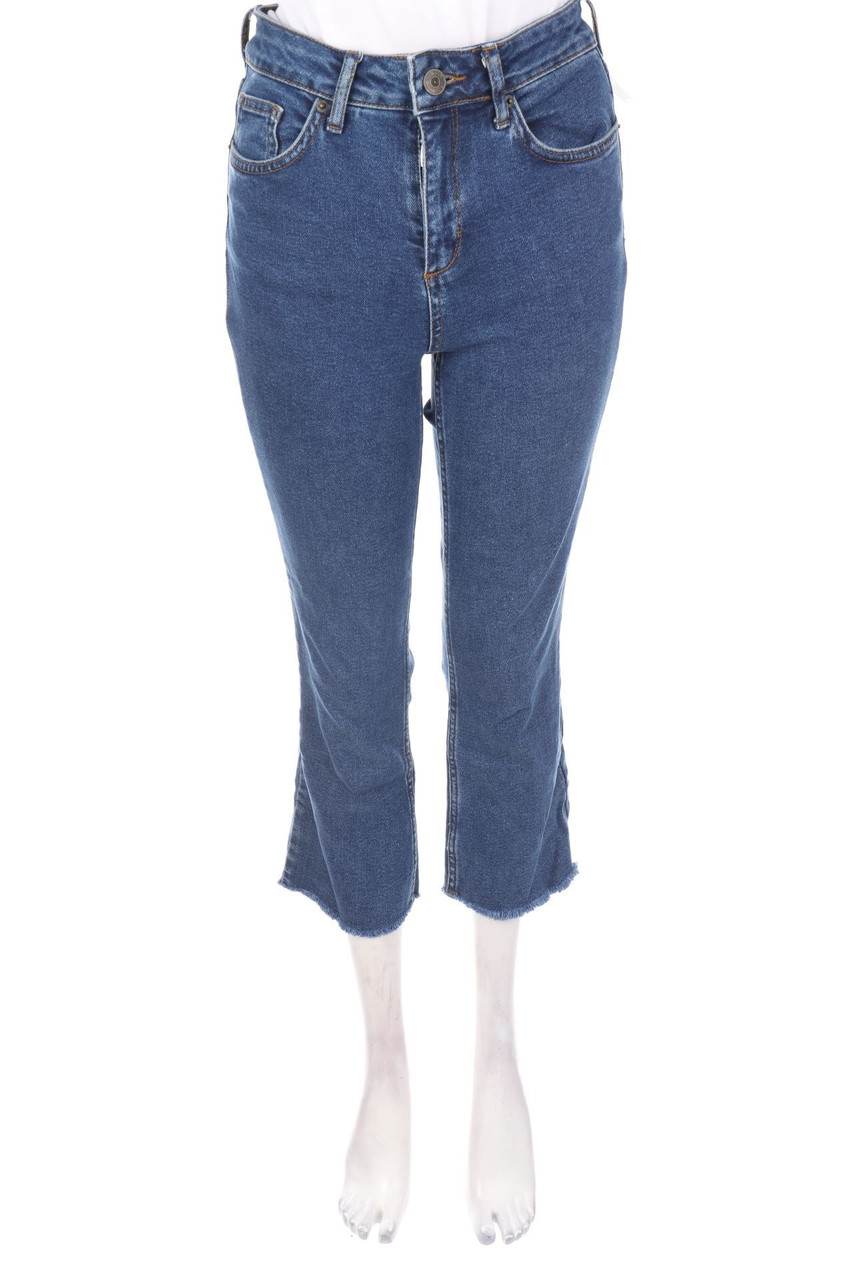 URBAN OUTFITTERS - Used Look Cropped Jeans - W26
