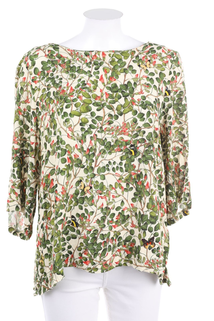 H&M - Bluse mit Print - D 42