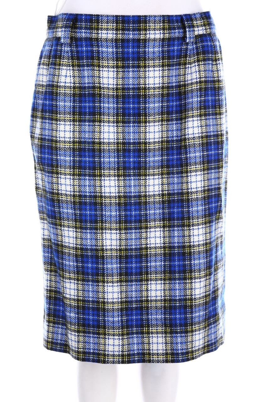 ANTONETTE - Rock mit Karo-Muster - D 40