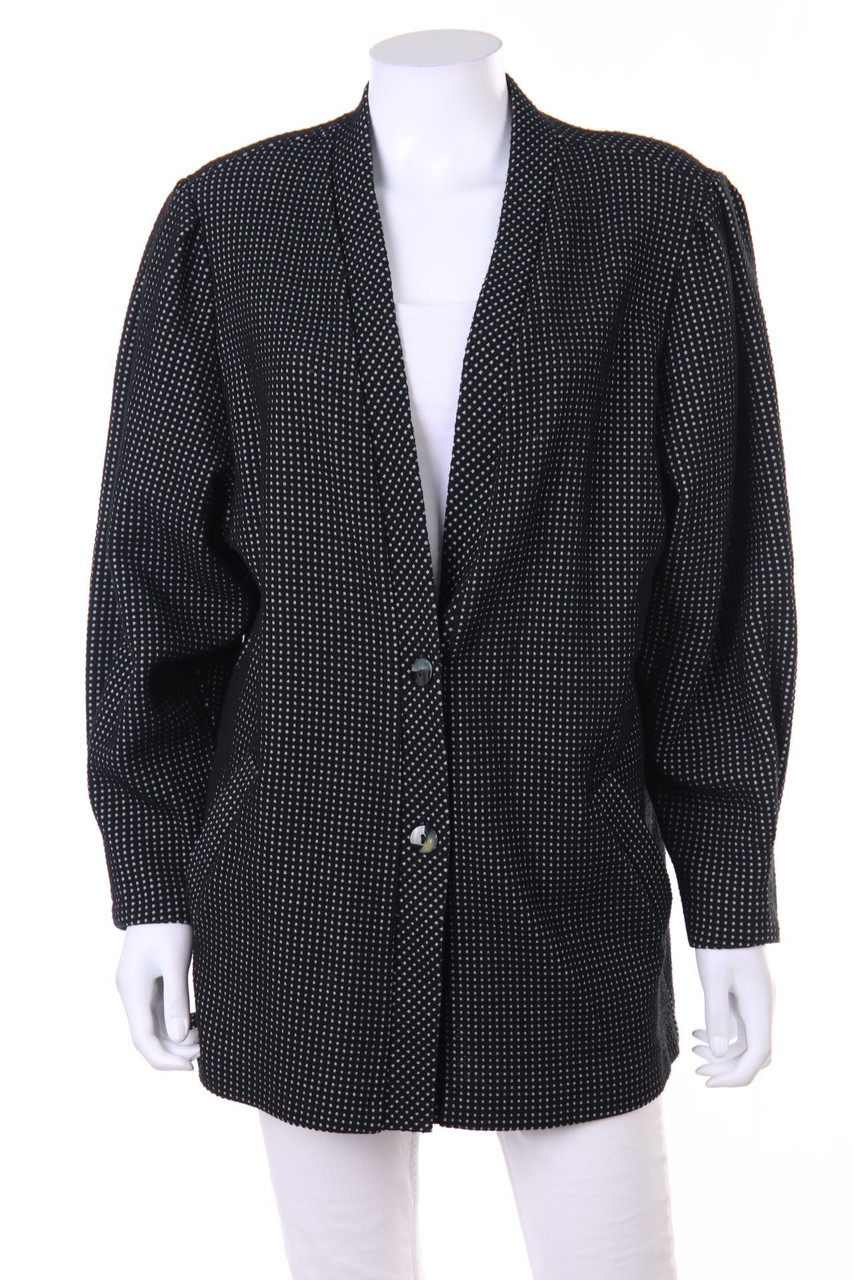 Ohne Label - Blazer mit Punkten - XXXXL