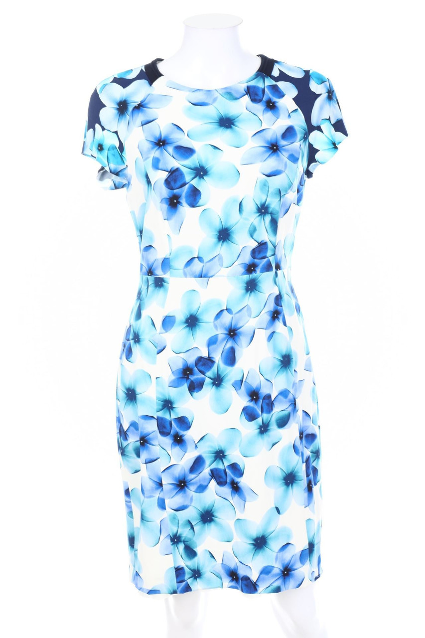 RENÉ LEZARD - Abendkleid mit Blumen-Print - D 38