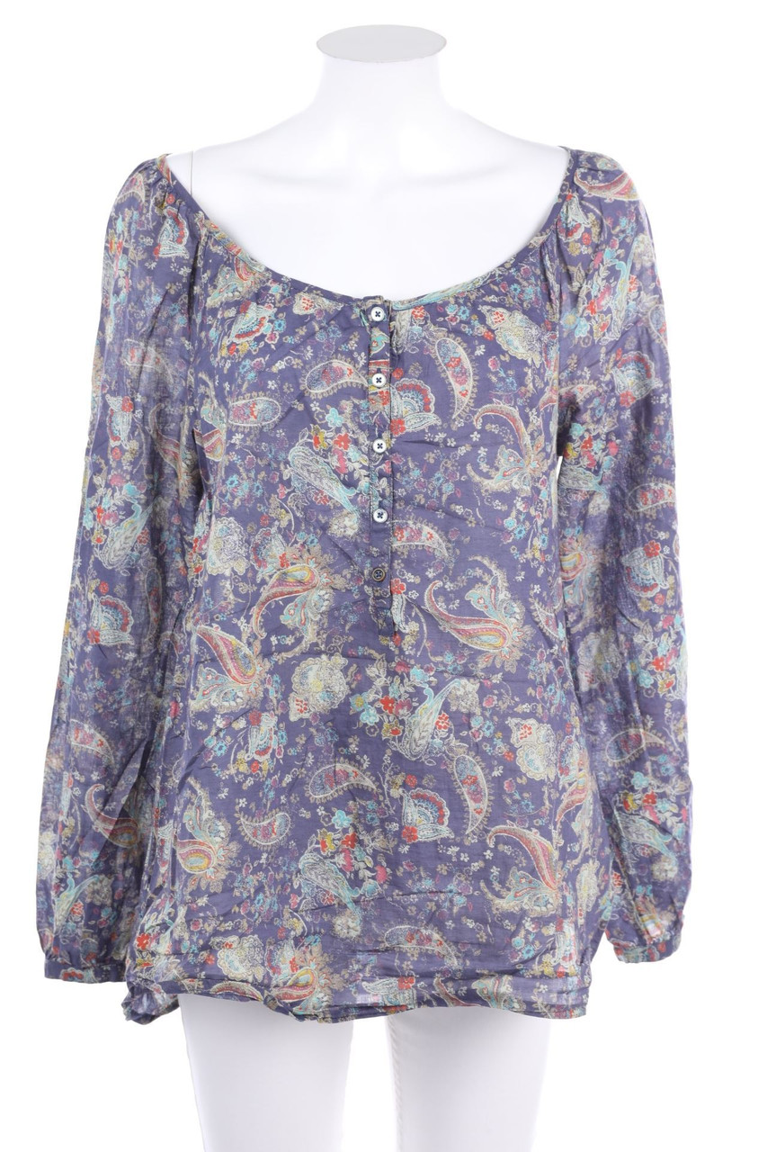 ESPRIT - Bluse mit Ethno-Print - D 38