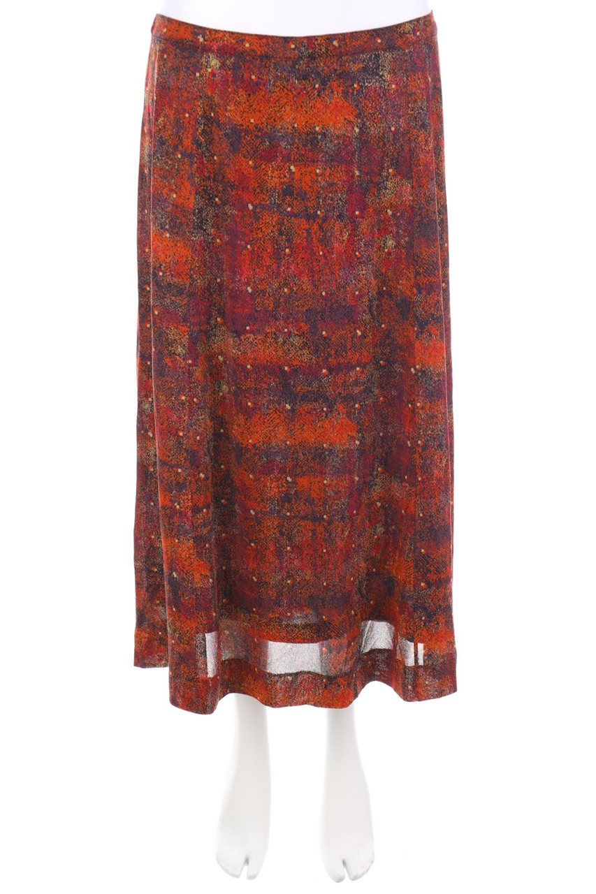 VINTAGE - Midirock mit Print - D 46