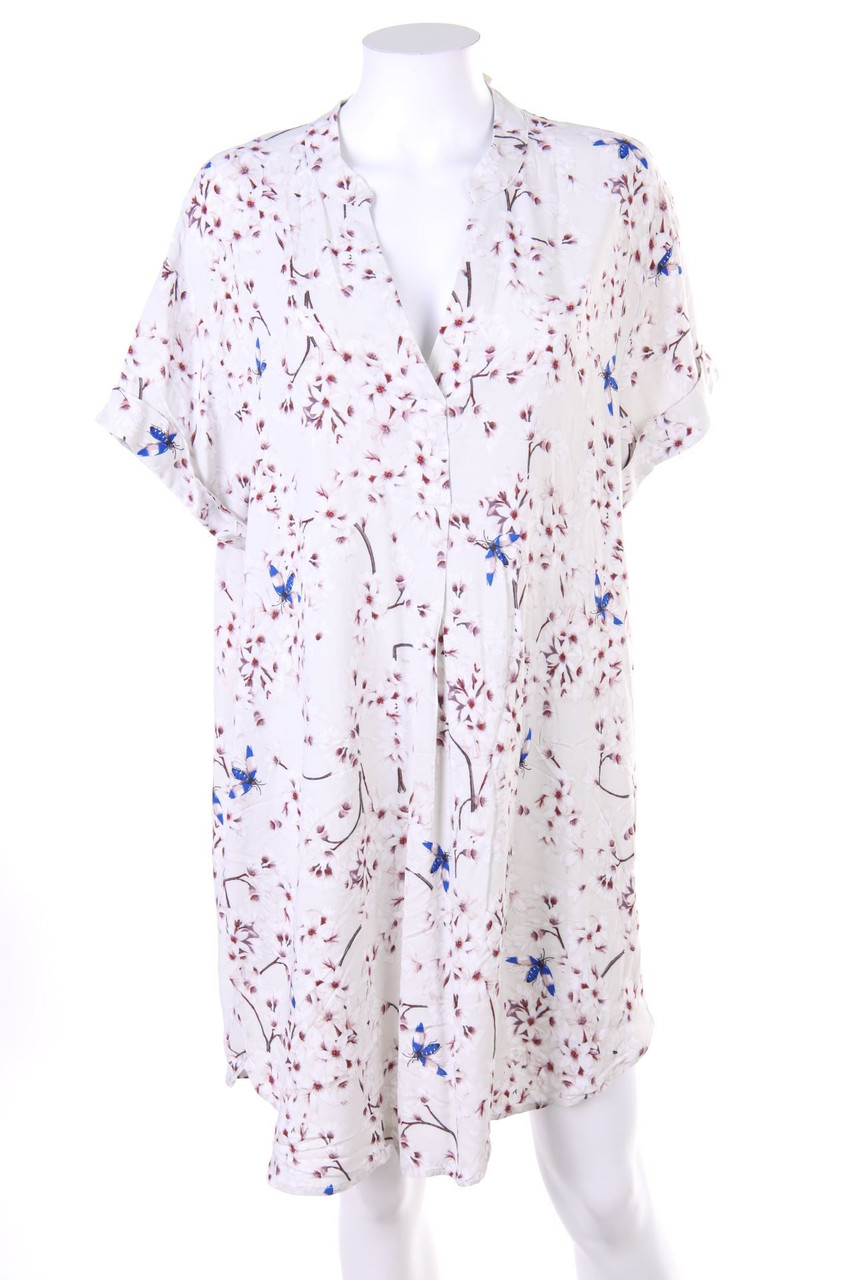 ANNA GLOVER x H&M - Minikleid mit Blumen-Print - D 42