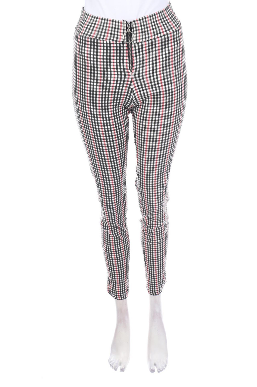 TODAY - Treggings mit Karo-Muster - M