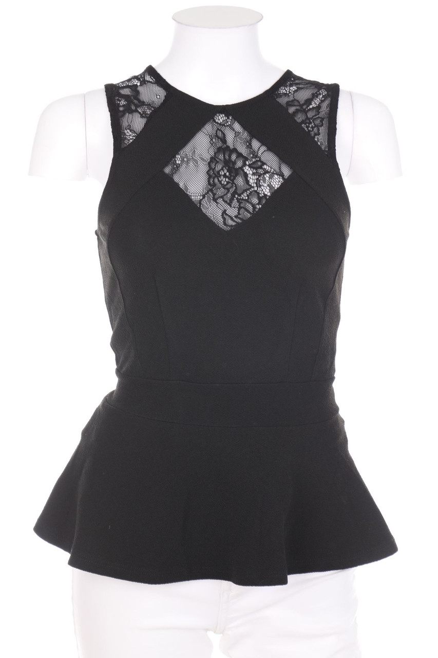 TALLY WEiJL - Blusentop mit Spitze - XS