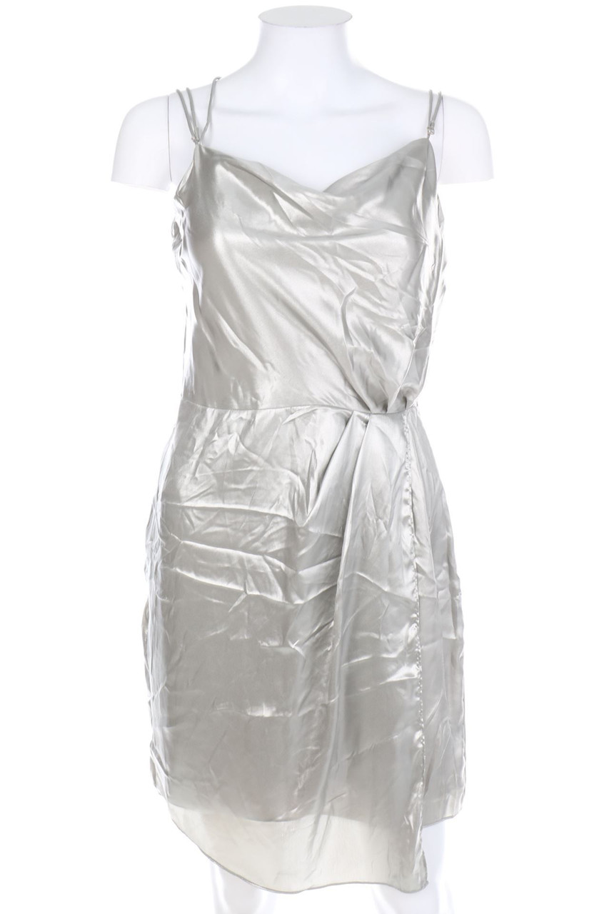 H&M - Party-Mini-Kleid mit Metallic-Effekt - D 36