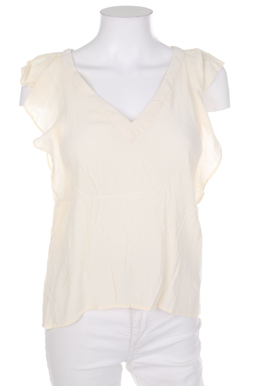 H&M - Blusentop mit Volants - D 36