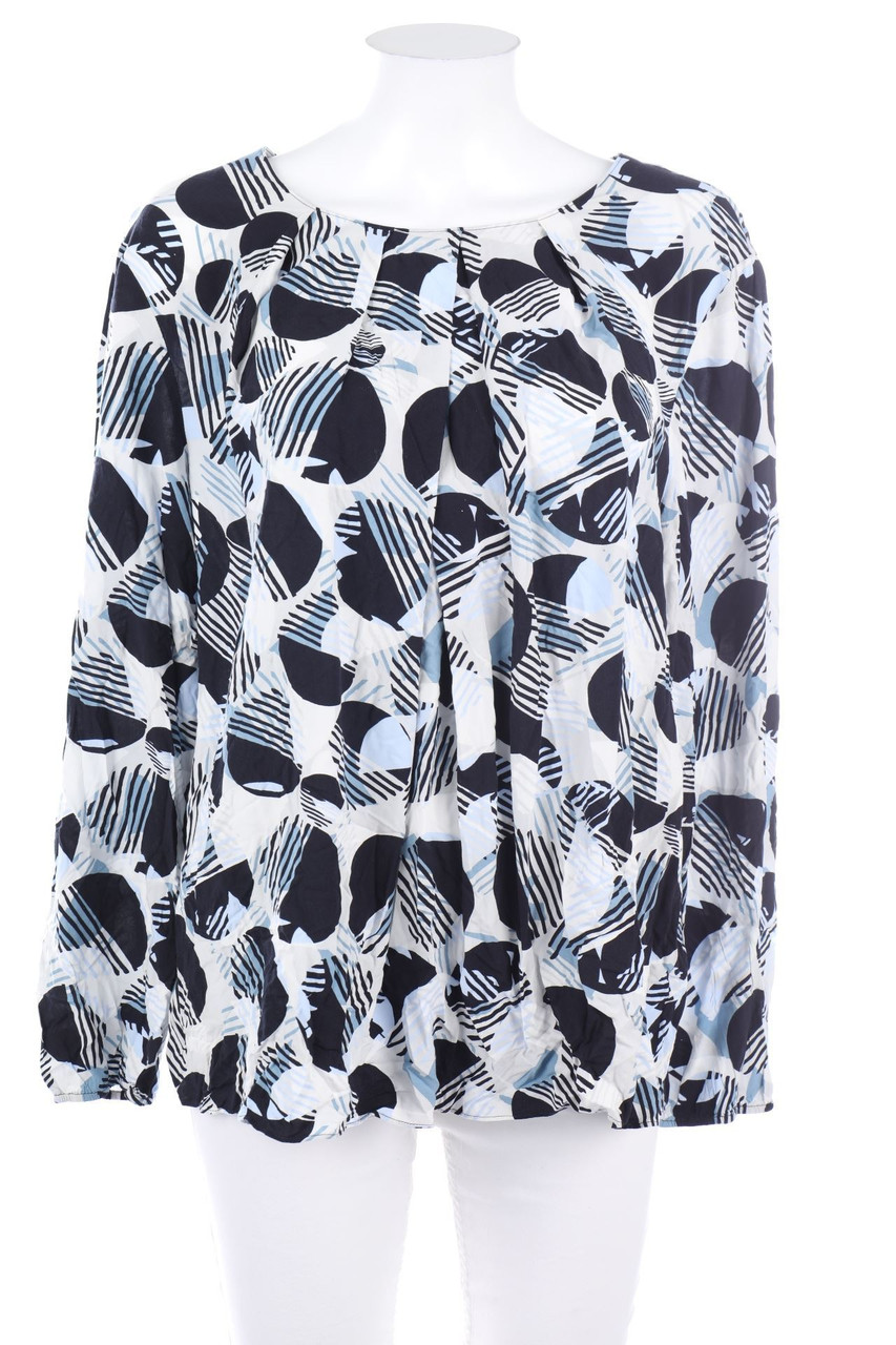 SAMOON - Bluse mit Falten - M