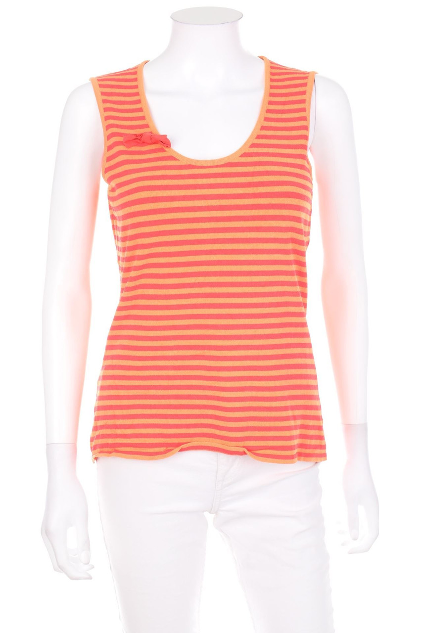 ANNE CLAIRE - Strick-Top aus Seiden-Mischung - D 40