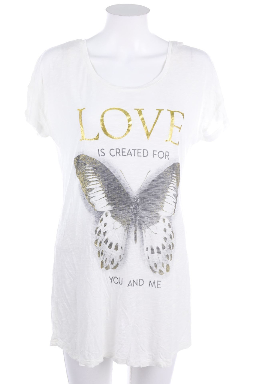 XSIDE - Kurzarm-Shirt mit Print - XL