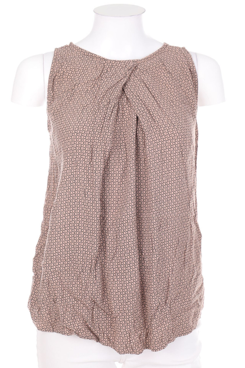 Ohne Label - Blusentop mit Punkten - D 36