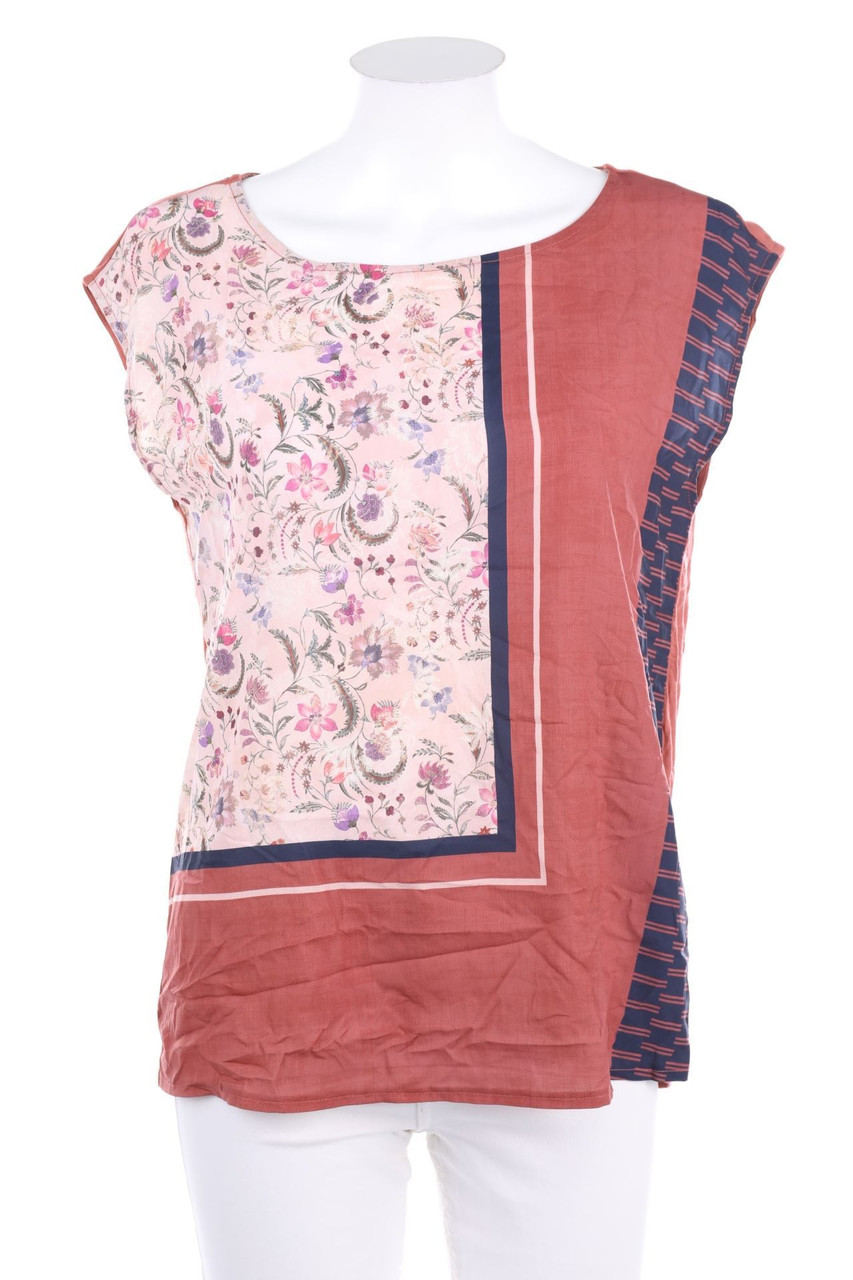 ESPRIT - Blusentop mit Blumen-Print - S