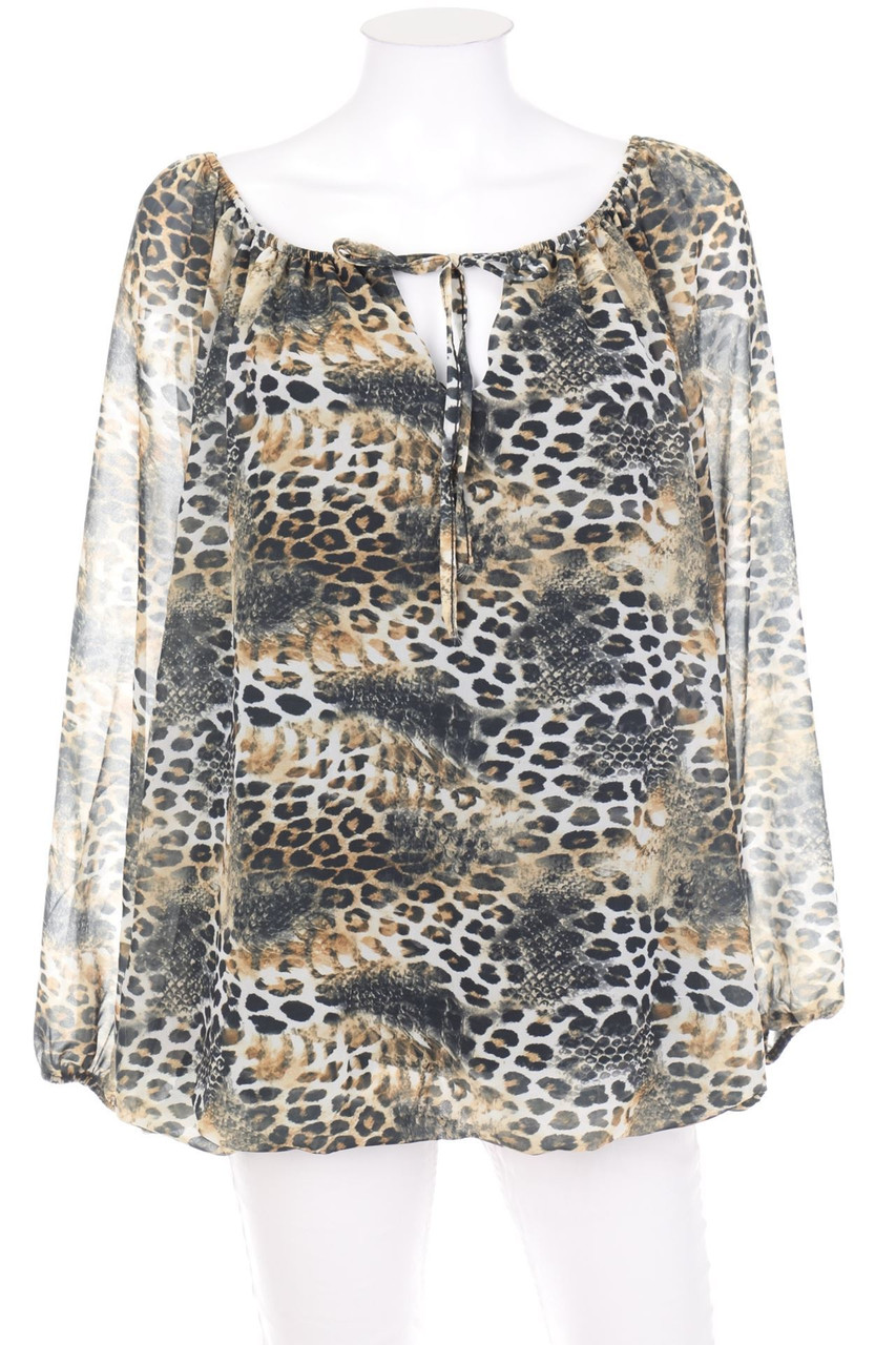 TODAY - Carmen-Bluse mit Schleife - S