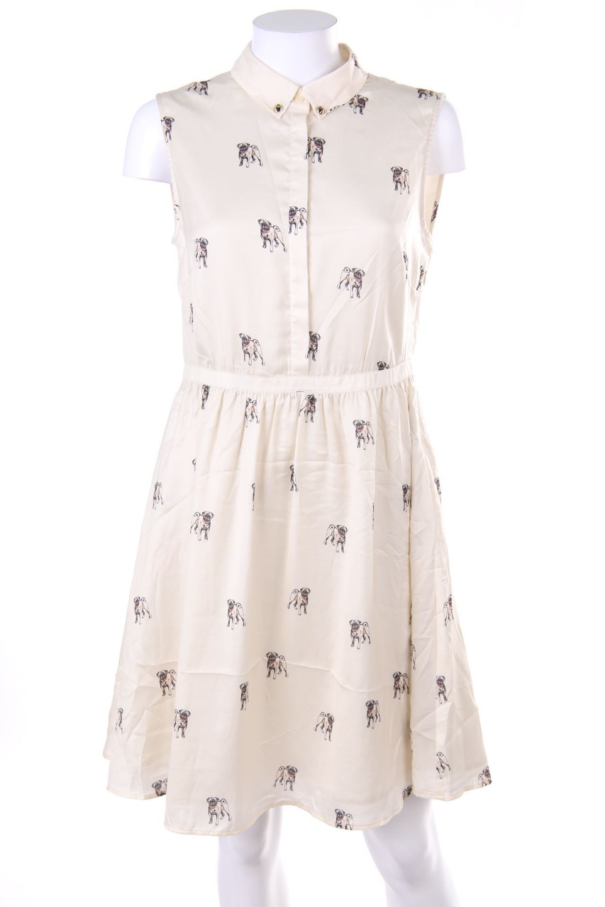 mint&berry - Blusenkleid mit Print - D 38